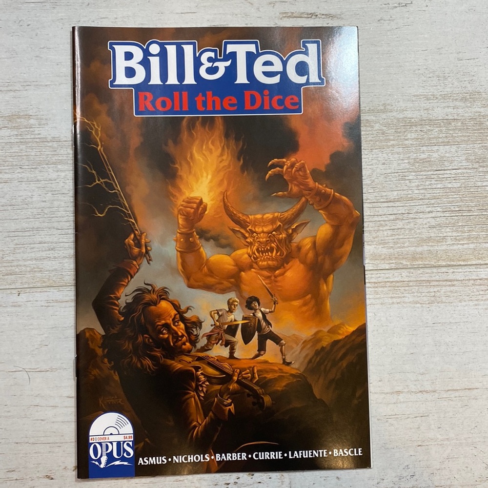 Bill & Ted Roll The Dice Issue 3 Cover A Comic Book Lukas Ketner
